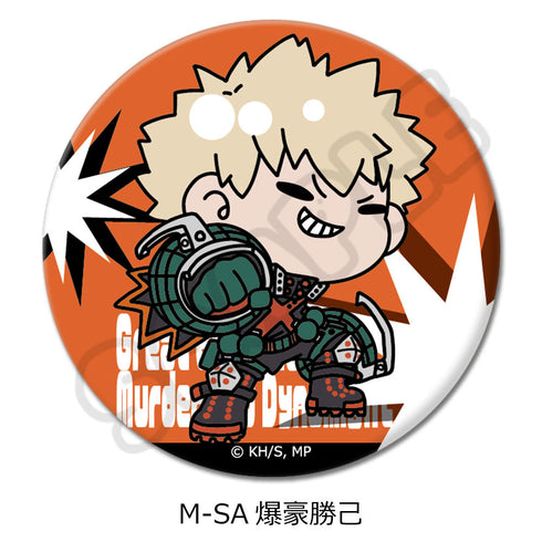 『僕のヒーローアカデミア』みんなmochocho化大作戦! 第2弾 丸形缶バッジ(57mm) M-SA 爆豪勝己